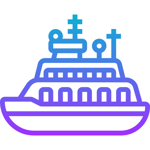 crucero Meticulous Gradient icono