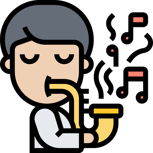 Musician Meticulous Lineal Color icon