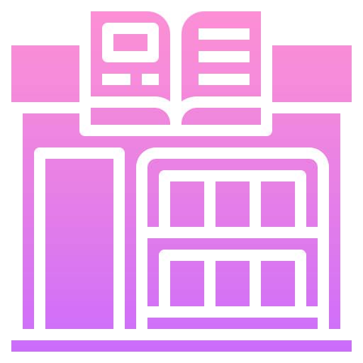 Книжный магазин Generic Flat Gradient иконка