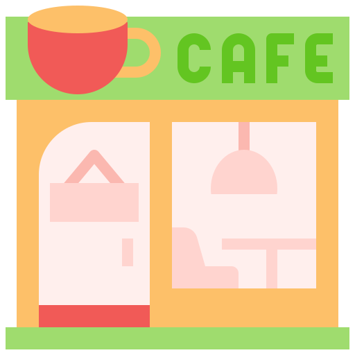 cafe Linector Flat icon