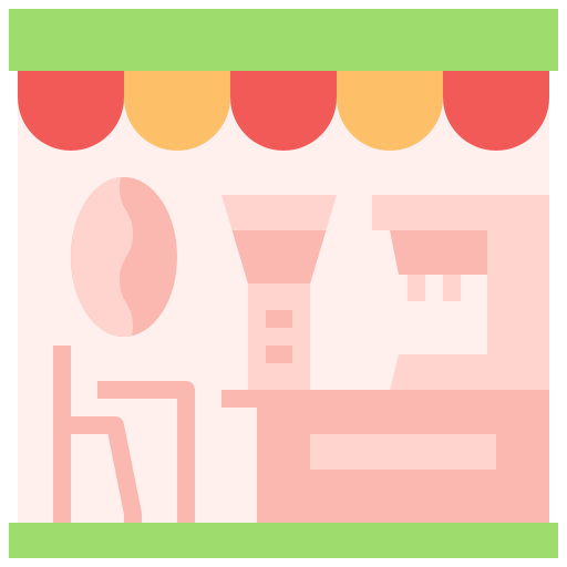 café Linector Flat icon