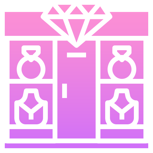 Jewelry shop Generic Flat Gradient icon