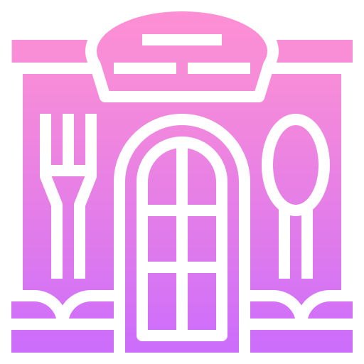 restaurant Generic Flat Gradient icon