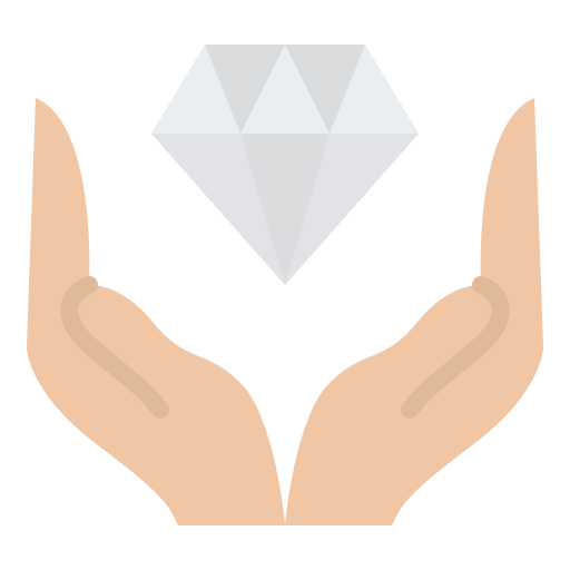 diamante Iconixar Flat icono