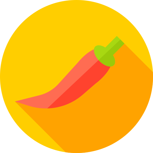 chili Flat Circular Flat icoon