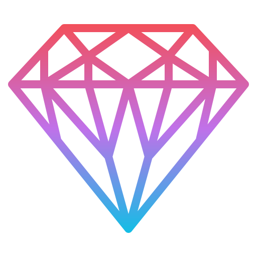 Diamond Iconixar Gradient icon