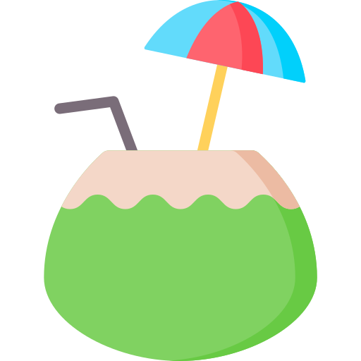 코코넛 음료 Special Flat icon
