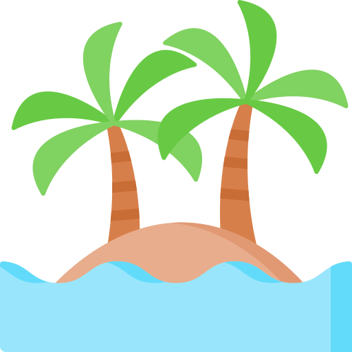 섬 Special Flat icon