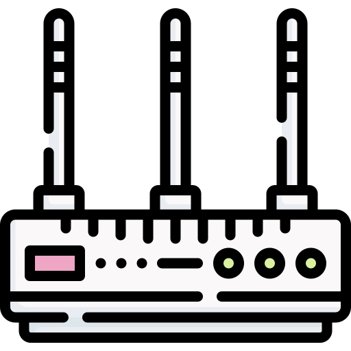 routeur Special Lineal color Icône