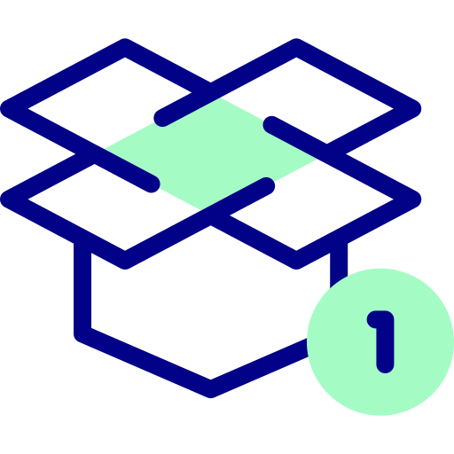 ドロップボックス Detailed Mixed Lineal color icon