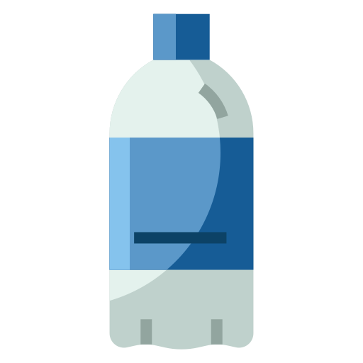 garrafa de plástico Generic Flat Ícone