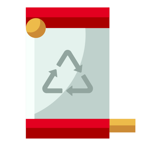 papelera de reciclaje Generic Flat icono