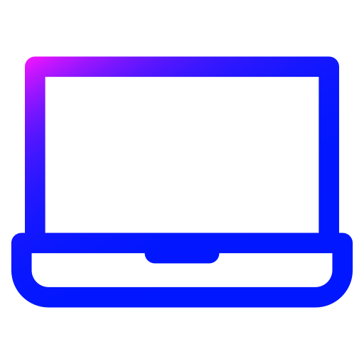 노트북 컴퓨터 Generic Gradient icon