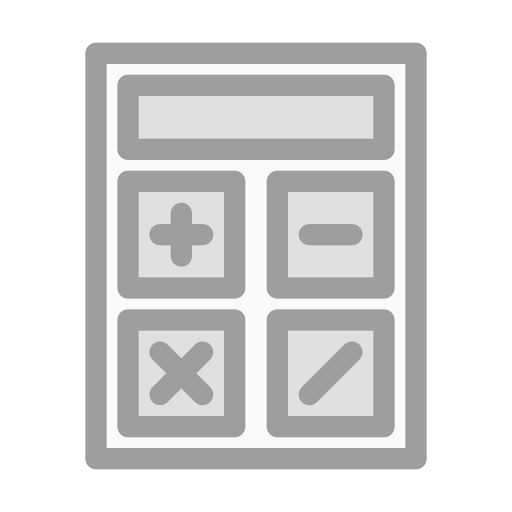 Calculator Generic Grey icon