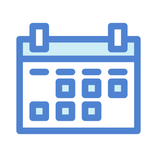 kalender Generic Blue icon