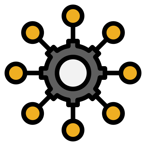 Association Generic Outline Color icon