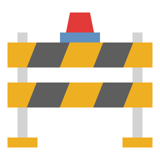 道路障壁 Generic Flat icon