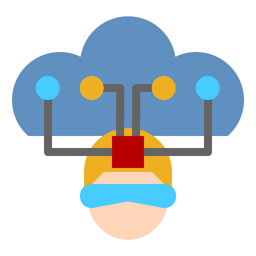 Cloud computing Generic Flat icon