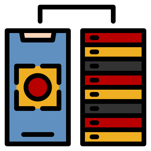 cloud-hosting Generic Outline Color icon