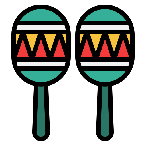 marakasy Generic Outline Color ikona