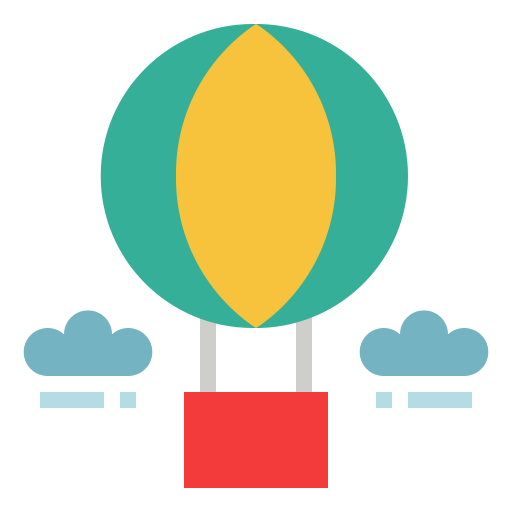 Air balloon Generic Flat icon