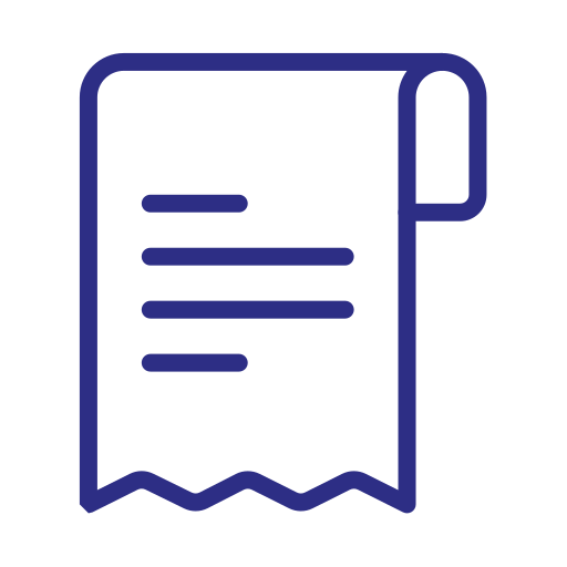 Billing Generic Detailed Outline icon