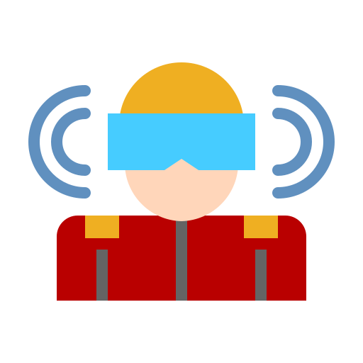 gafas de realidad virtual Generic Flat icono