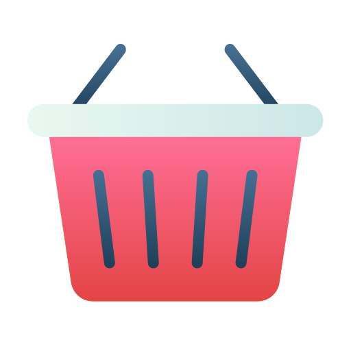 Shopping basket Generic Flat Gradient icon