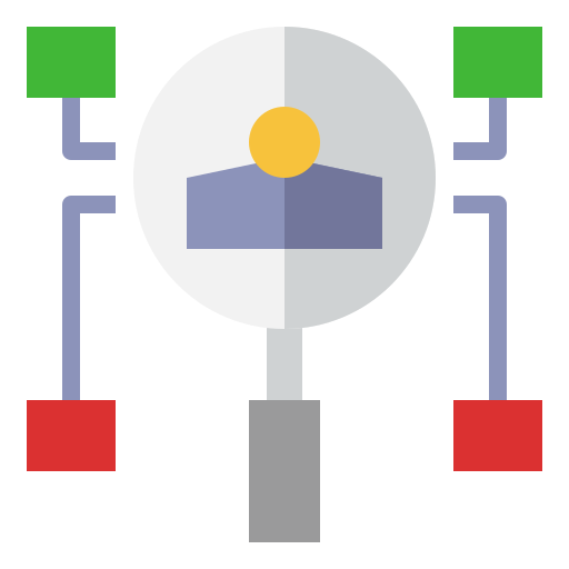 investigación y desarrollo Generic Flat icono