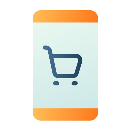 mobiel winkelen Generic Flat Gradient icoon