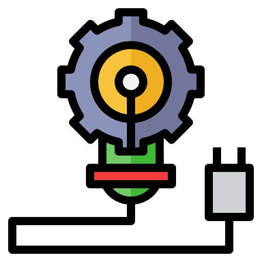 개념적 Generic Outline Color icon