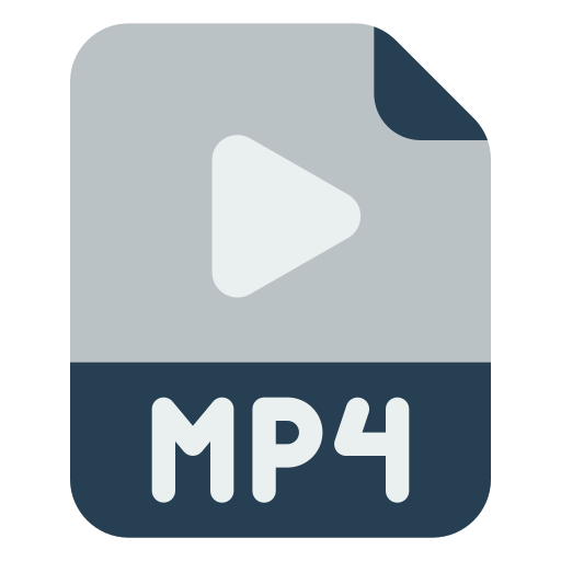 mp4 Generic Flat ikona