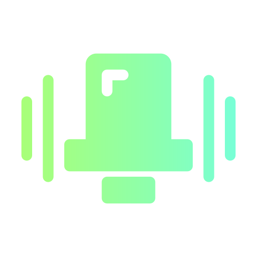 Vibration Generic Flat Gradient icon