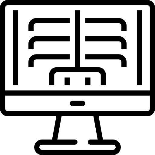 röntgenstrahlen Linector Lineal icon