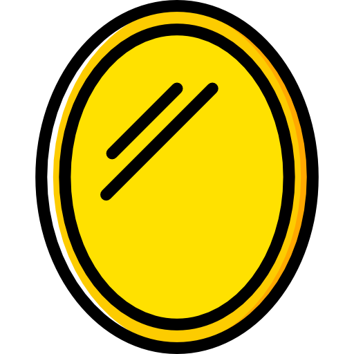 Mirror Basic Miscellany Yellow icon