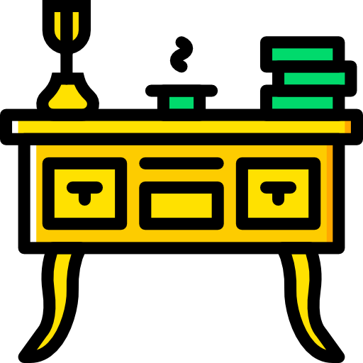 Desk Basic Miscellany Yellow icon