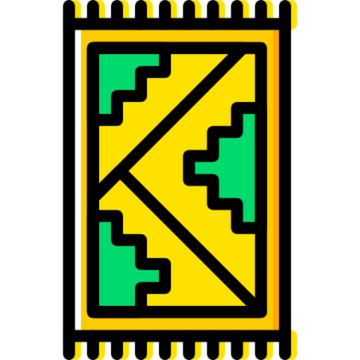 tapijt Basic Miscellany Yellow icoon