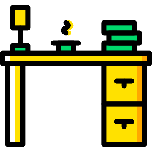 Desk Basic Miscellany Yellow icon