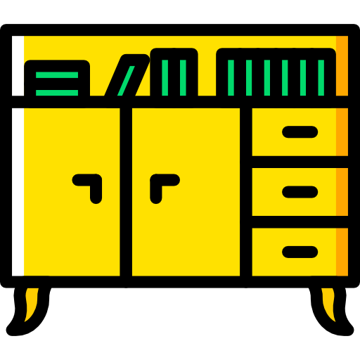 Bookshelf Basic Miscellany Yellow icon
