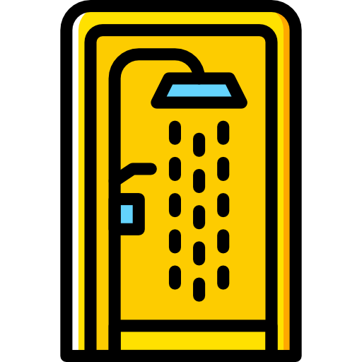 Shower Basic Miscellany Yellow icon