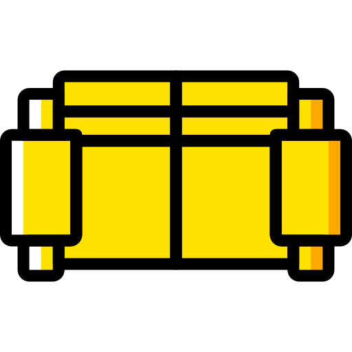Sofa Basic Miscellany Yellow icon