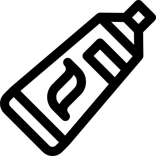 歯磨き粉 Basic Rounded Lineal icon