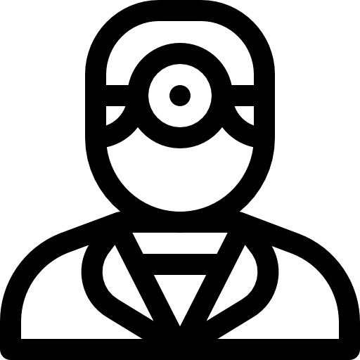 dentysta Basic Rounded Lineal ikona