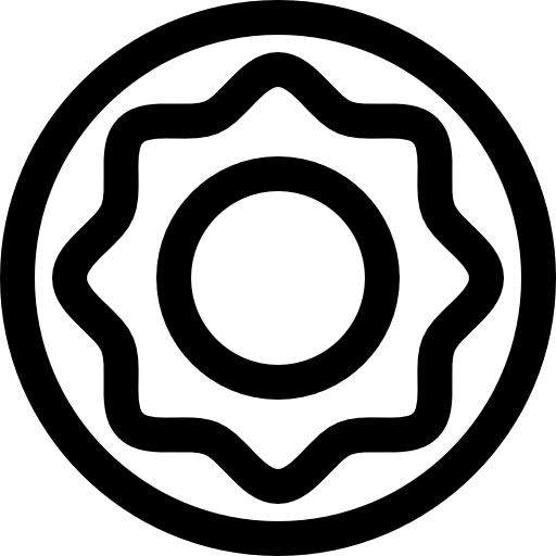 ドーナツ Accurate Lineal icon