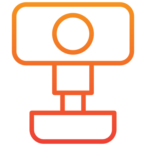 ウェブカメラ Generic Gradient icon