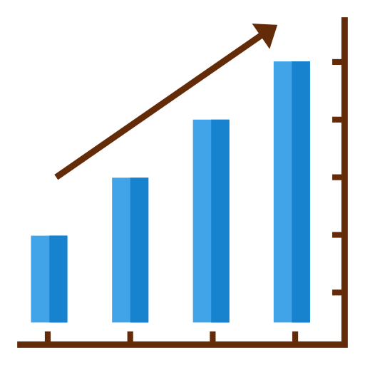 Bar chart Generic Flat icon