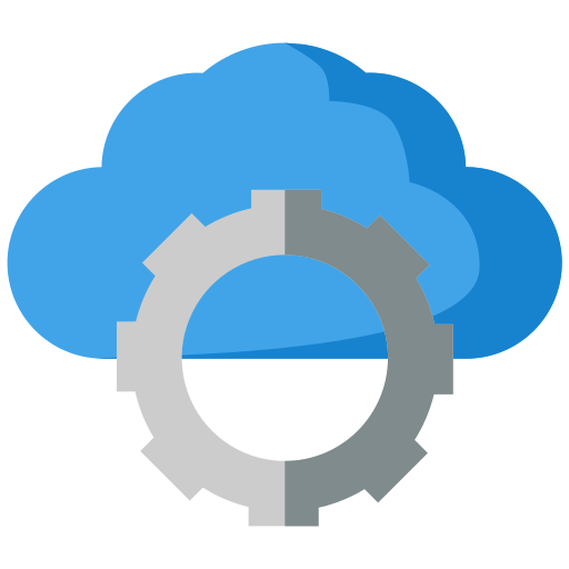 paramètres du cloud Generic Flat Icône