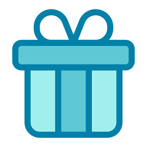 Gift Generic Blue icon