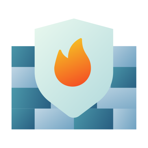 Firewall Generic Flat Gradient icon