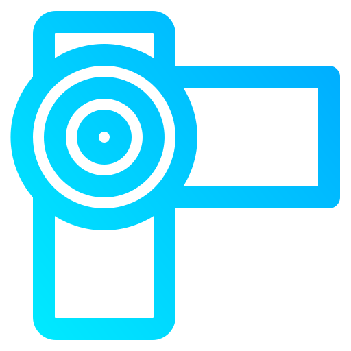videocamera Generic Gradient icoon
